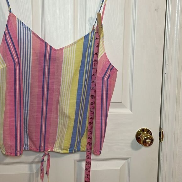 Lane Bryant Pastel Stripes Cotton Cami, 22 - Picture 7 of 7